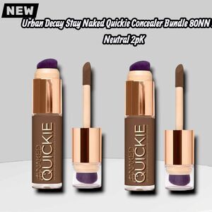 NEW Urban Decay Stay Naked Quickie Concealer Bundle 80NN Deep Neutral 2pc